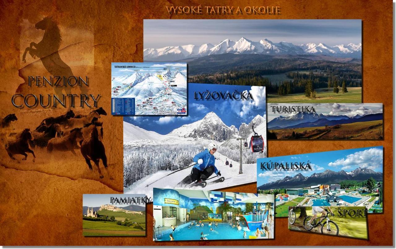 Penzion Country Стара-Лесна Экстерьер фото