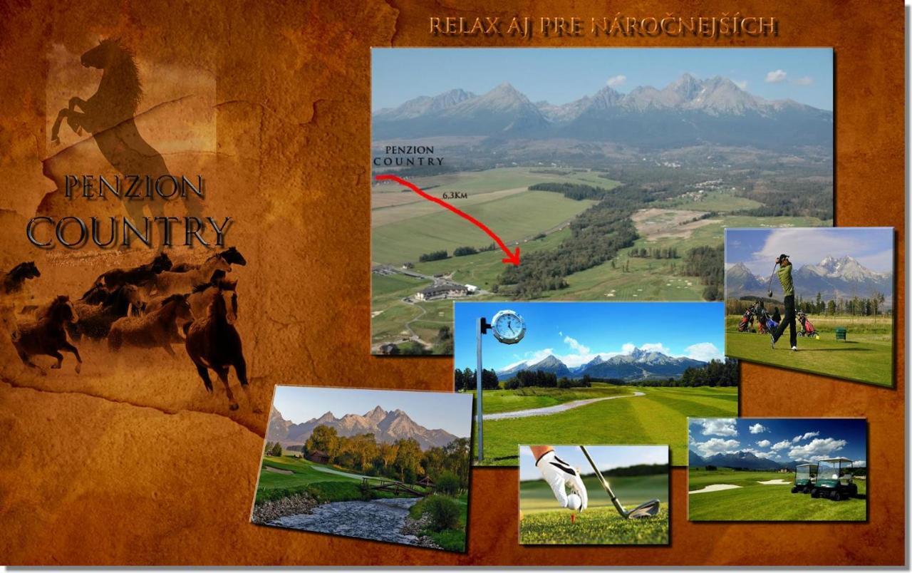 Penzion Country Стара-Лесна Экстерьер фото